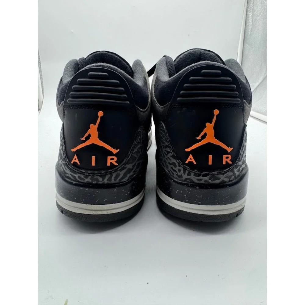 Jordan 3 Retro Fear Pack Night Stadium Total Orange CT8532-080 Mens Size 13